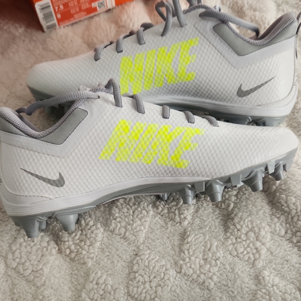 Nike White and Gray Athletic Shoes